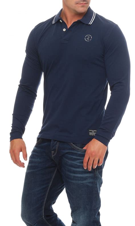 Herren Langarm Poloshirts (8) 